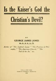 Is the Kaisers God the Christians devil?