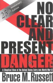 Cover of: No Clear and Present Danger by Bruce M. Russett