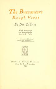 Cover of: The buccaneers: rough verse