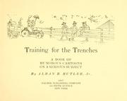 Cover of: Training for the trenches
