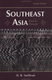 Cover of: Southeast Asia, past & present by D. R. SarDesai