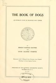 Cover of: book of dogs: an intimate study of mankind's best friend
