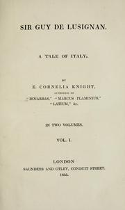 Cover of: Sir Guy de Lusignan by Ellis Cornelia Knight