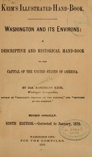 Cover of: Keim's illustrated hand-book. by De Benneville Randolph Keim
