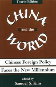 Cover of China and the world