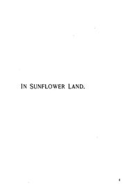 Cover of: In Sunflower Land: Stories of God's Own Country