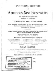 Cover of: Pictorial History of America's New Possessions by Murat Halstead