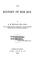 Cover of: The History of Rob Roy
