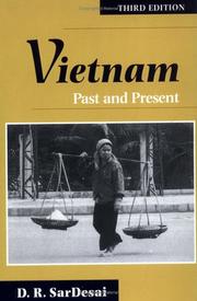 Cover of: Vietnam, past and present by D. R. SarDesai