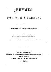 Cover of: Rhymes for the Nursery