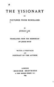 Cover of: The Visionary: Or, Pictures from Nordland