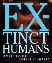 Cover of: Extinct humans by Ian Tattersall