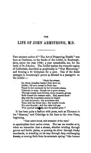 Cover of: The Poetical Works of Armstrong, Dyer, and Green