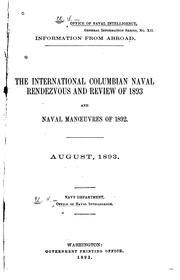 Cover of: General Information Series by United States , United States. Office of Naval Intelligence.