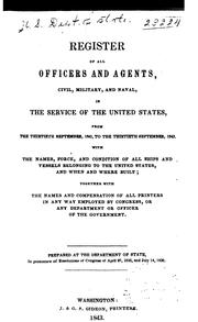 Cover of: Official Register of the United States .... by United States Civil Service Commission.