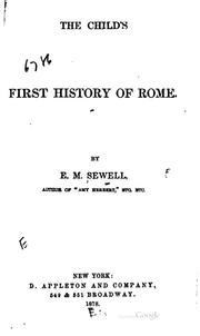 Cover of: The Child's First History of Rome