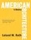 Cover of: American Architecture