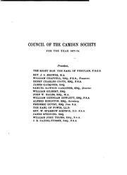 Cover of: A Chronicle of England During the Reigns of the Tudors, from A.D. 1485 to 1559