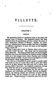 Cover of: Villette by Charlotte Brontë, Charlotte Brontë