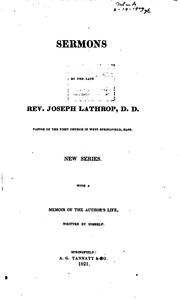 Cover of: Sermons