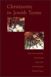 Cover of: Christianity in Jewish terms