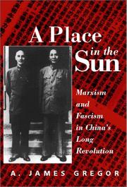 Cover of: A Place in the Sun by A. James Gregor