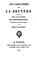 Cover of: Les caractères de La Bruyère: suivis des Caractères de Théophraste