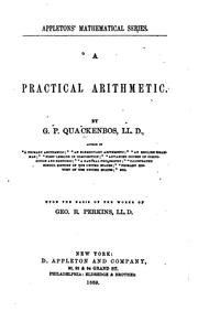 A Practical Arithmetic by George Payn Quackenbos, George Roberts Perkins