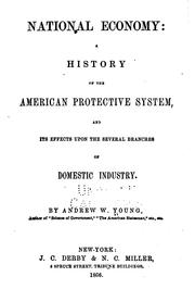 National Economy: A History of the American Protective System, and Its .. by Andrew White Young