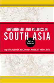 Cover of: Government and Politics in South Asia