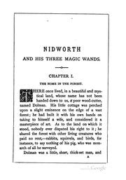 Cover of: Nidworth and his three magic wands
