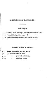 Cover of: Le Psautier de Metz: texte du XIV sie?cle