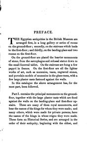 Cover of: Egyptian Antiquities in the British Museum by Samuel Sharpe, Samuel Sharpe