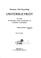 Cover of: Unsterblichkeit: Eine Kritik der Beziehungen zwischen Naturgeschehen und ...