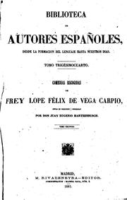 Cover of: Comedias escogidas