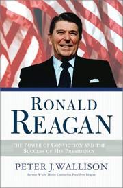 Cover of: Ronald Reagan by Peter J. Wallison