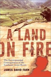 Cover of: A Land on Fire by James David Fahn
