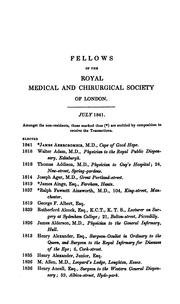 Cover of: Medico-Chirurgical Transactions by Royal Medical and Chirurgical Society of London