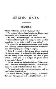 Cover of: ... Spring Days: A Realistic Novel. A Prelude to "Don Juan."