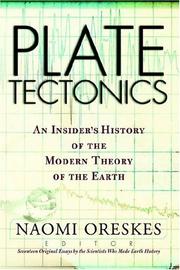 Cover of: Plate Tectonics by Naomi Oreskes