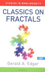 Cover of: Classics on fractals