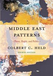 Cover of: Middle East patterns by Colbert C. Held