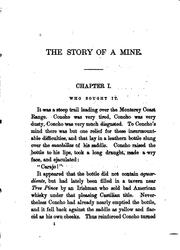 Cover of: The Story of a Mine by Bret Harte, Bret Harte