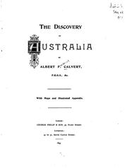 Cover of: The Discovery of Australia: With Maps and Illustrated Appendix