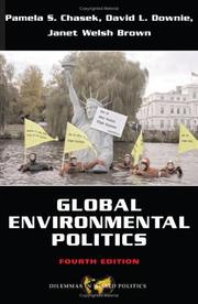 Cover of: Global environmental politics.