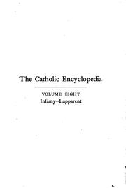 Cover of: The Catholic Encyclopedia: An International Work of Reference on the ... by Charles George Herbermann