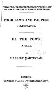 Cover of: Poor laws and paupers illustrated