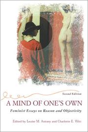 Cover of: A Mind of One's Own (2nd Edition) by 