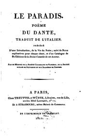 Cover of: L'Enfer, le Purgatoire, le Paradis
