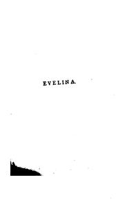 Evelina by Fanny Burney